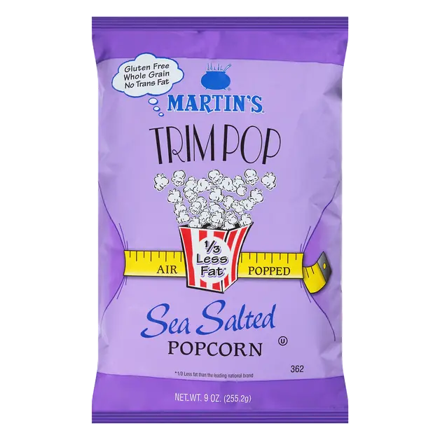 Martin's Trim Pop Popcorn Sea Salted Gluten Free