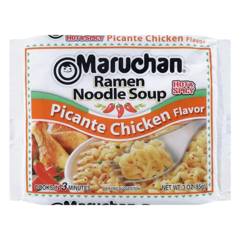 Ramen Noodle Soup, Picante Chicken