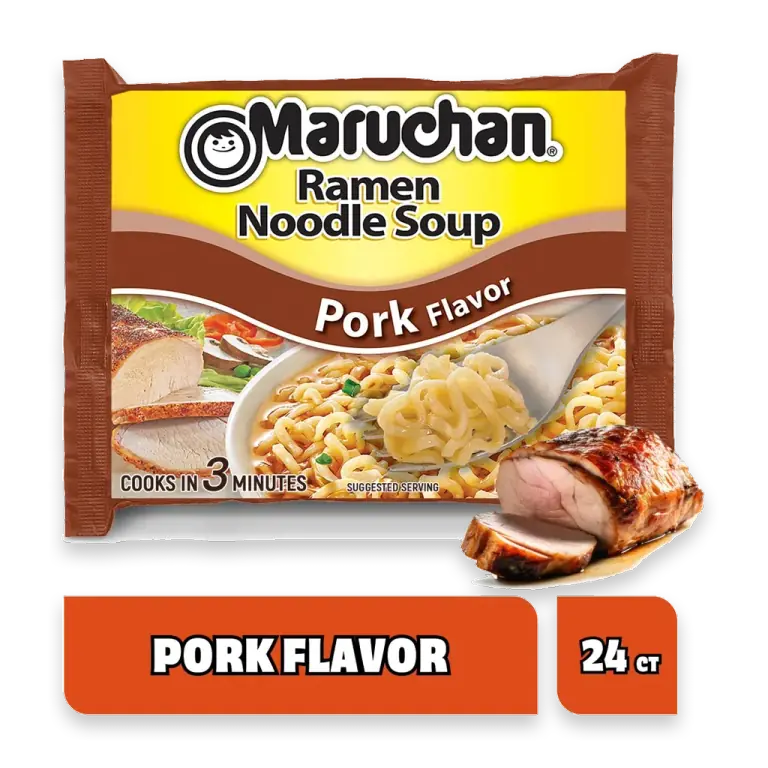 Ramen Noodle Soup, Pork