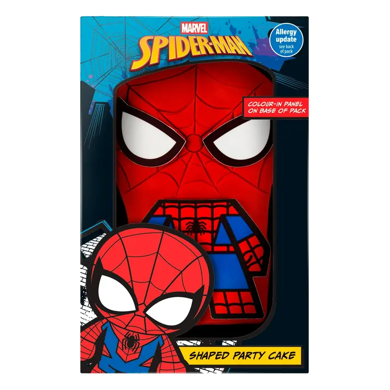 Birthday Celebration Spiderman Cake 800g (Serves 14)