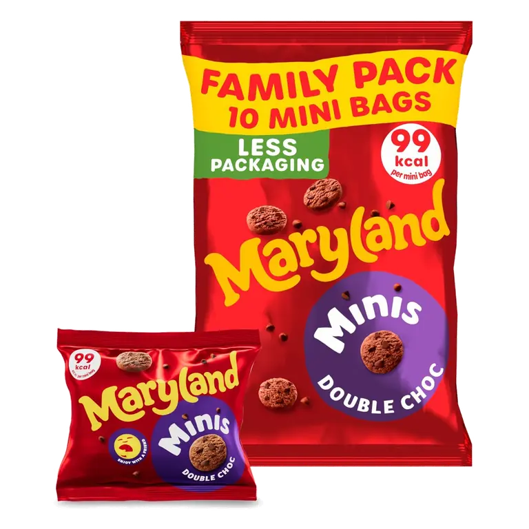 Cookies Minis Double Chocolate 10 Multipacks