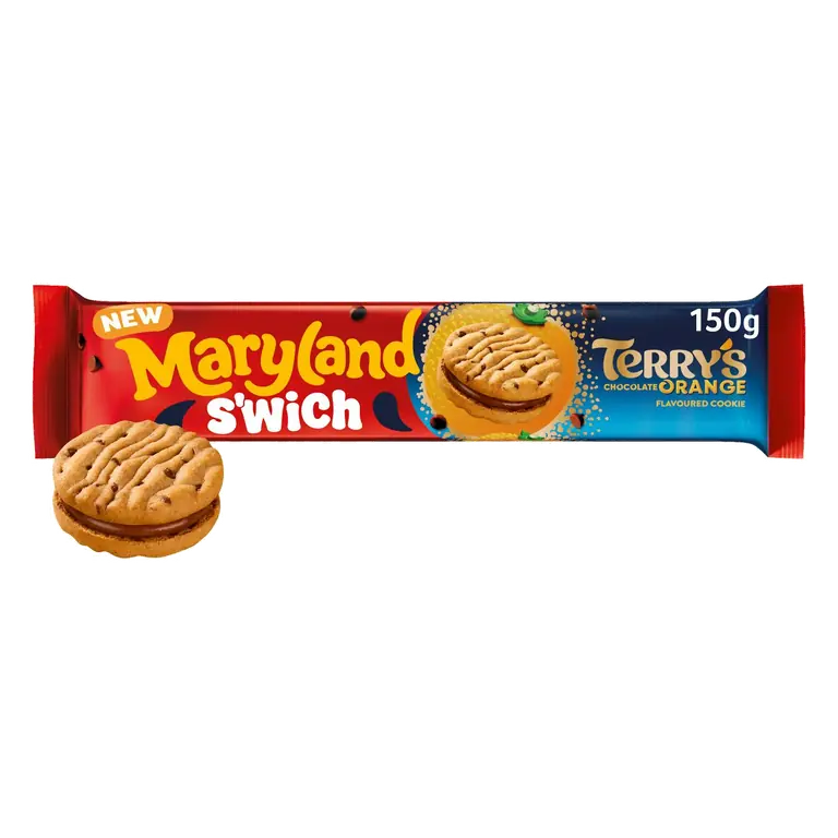Maryland S'Wich 150g Terry's Chocolate Orange Flavoured Cookies