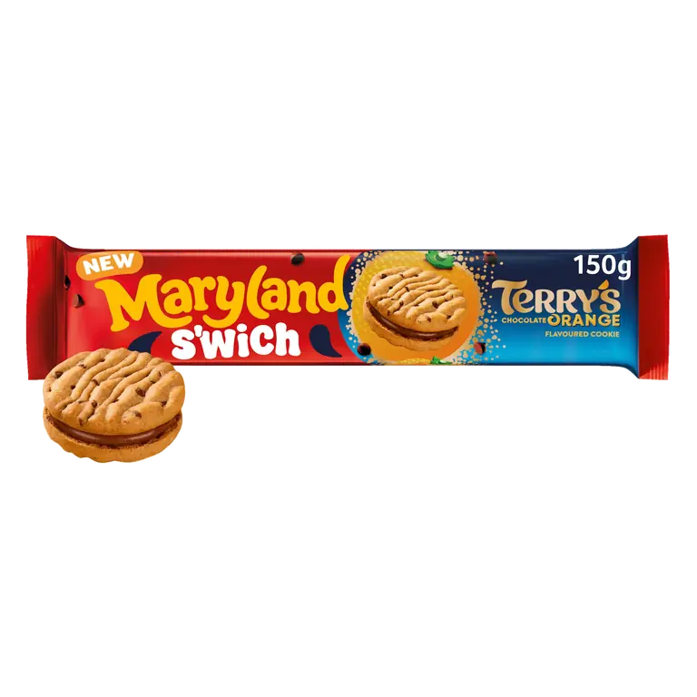 Maryland S'wich Terry's Chocolate Orange Flavoured Cookie 150g