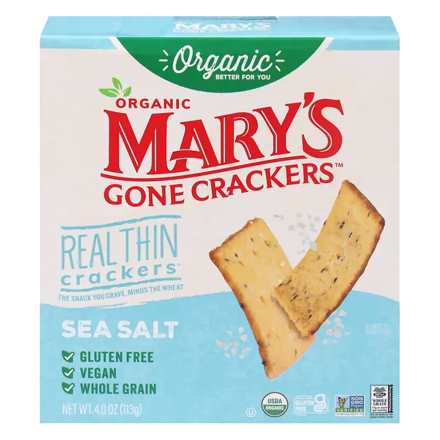 Organic Real Thin Sea Salt Crackers