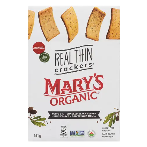 Real Thin Olive Oil & Black Pepper 141 g