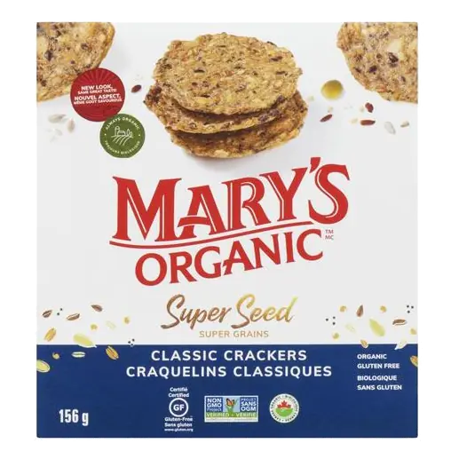 Gluten-Free Crackers Super Seed Classic 155 g