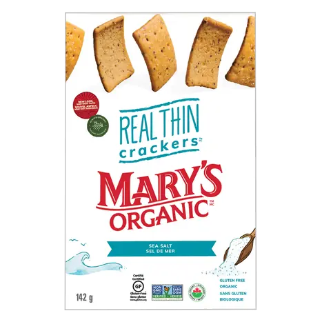 Gluten-Free Thin Crackers Sea Salt 142 g