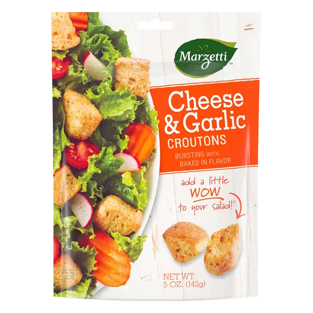Cheese & Garlic Croutons