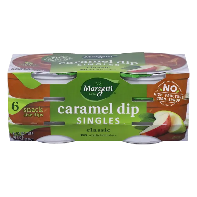 Classic Caramel Dip Single Cups - 6 ct