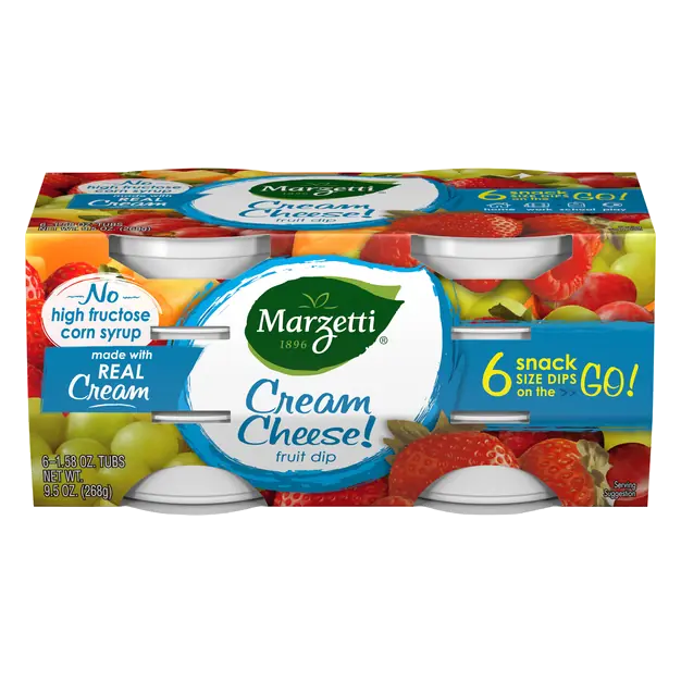 Cream Cheese Fruit Dip Single Cups - 6 ct