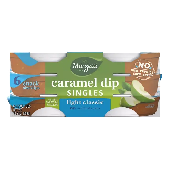 Light Classic Caramel Dip Singles