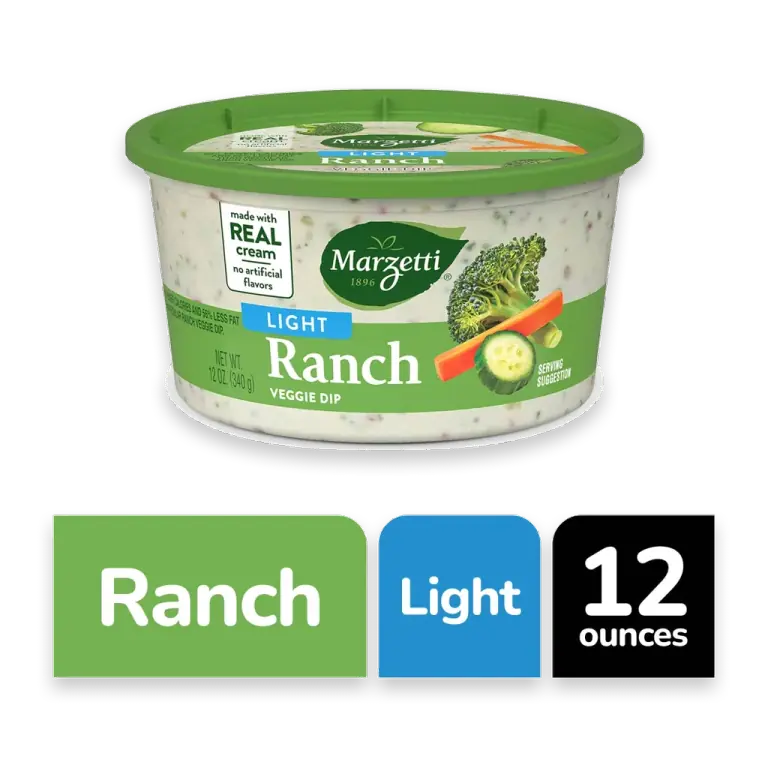 Light Ranch Veggie Dip