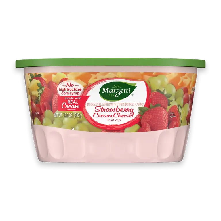Naturally & Artificially Flavored Strawberry Cream Cheese Fruit Dip