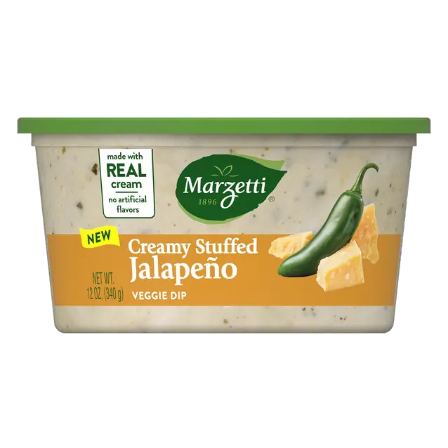 Marzetti Veggie Dip, Creamy Stuffed Jalapeno
