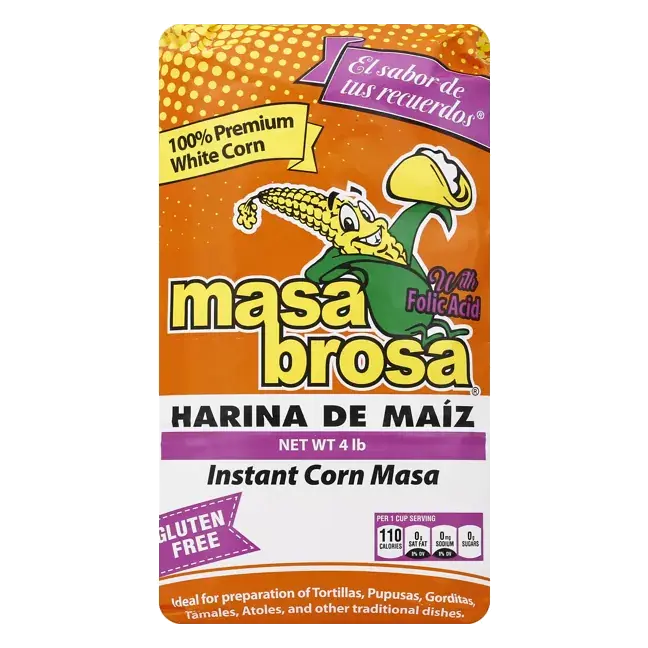 Corn Masa, Instant