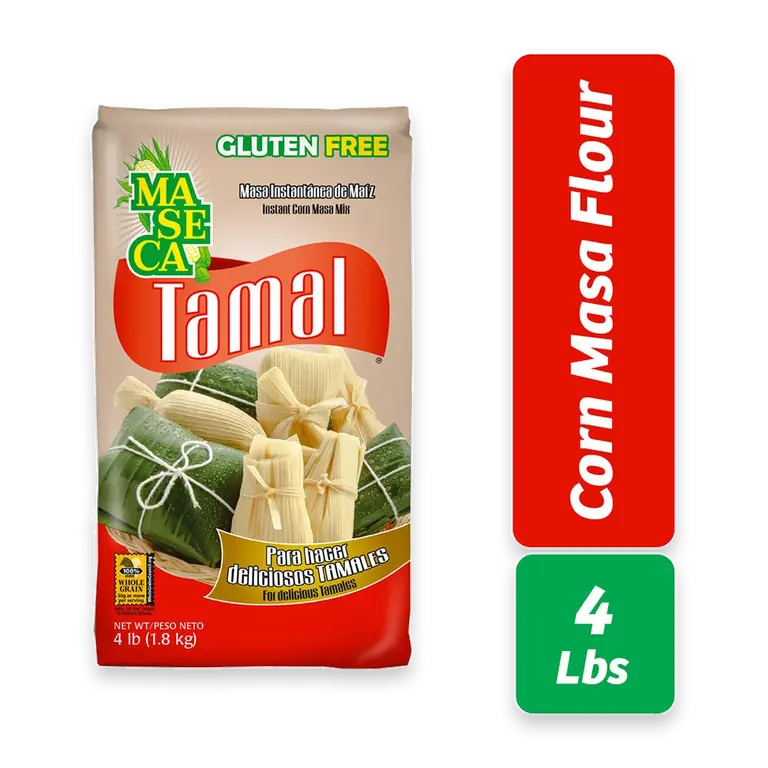 Tamal Instant Corn Masa Flour 4 Lb Bag