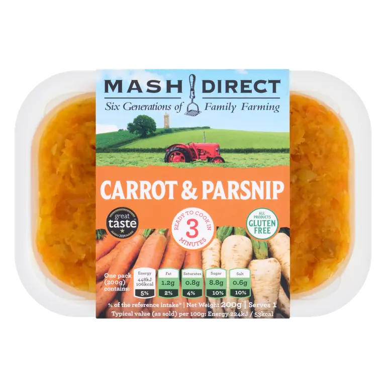 Mash Direct Carrot & Parsnip 200g