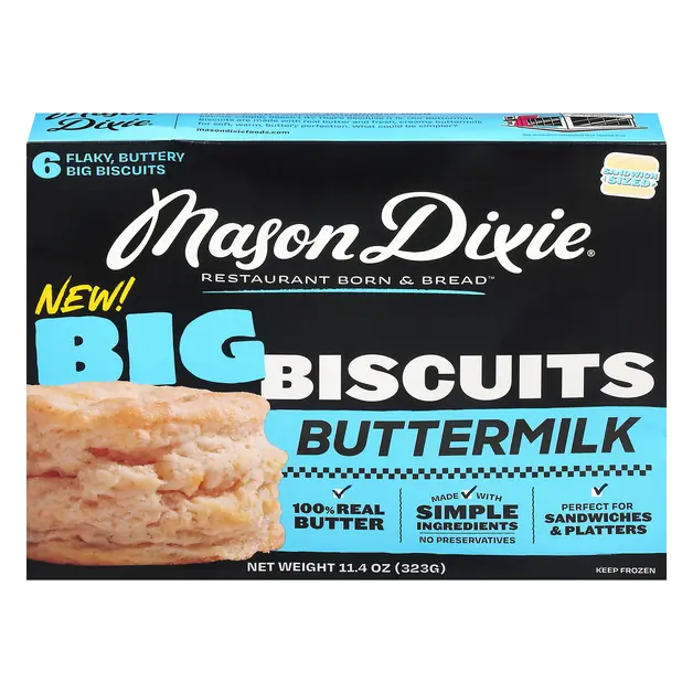 Big Buttermilk Biscuits Frozen