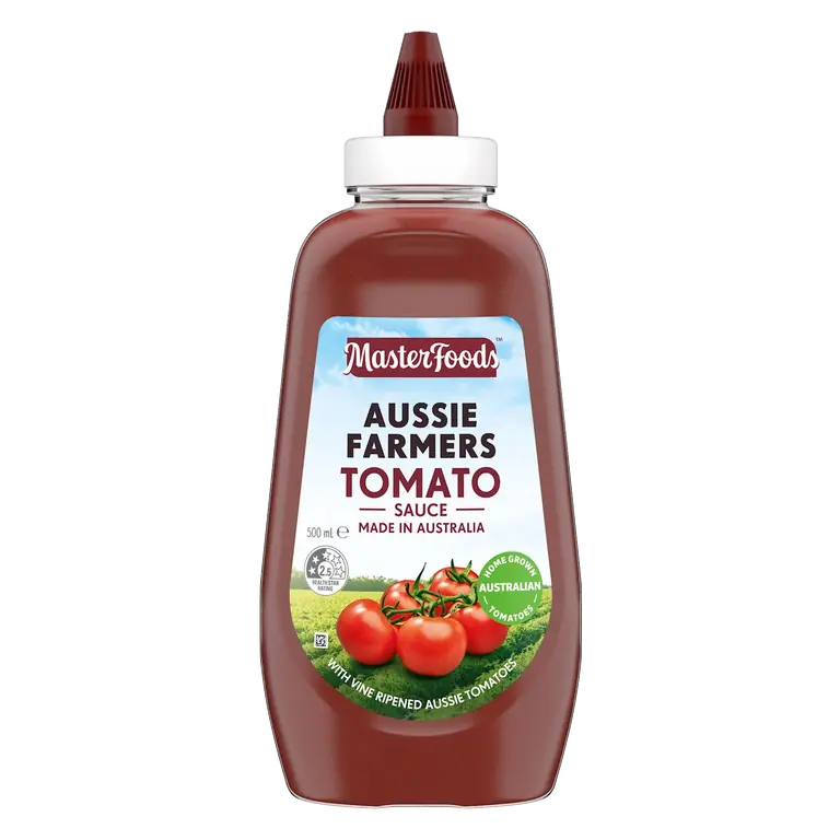 Aussie Farmers Tomato Sauce Squeeze Bottle