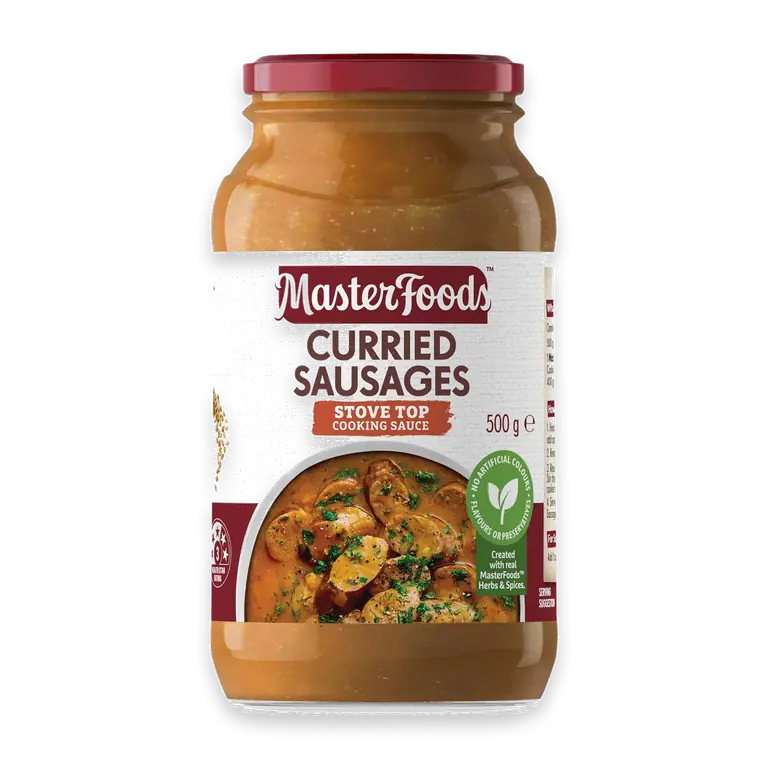 Curried Sausages Cooking Sauce