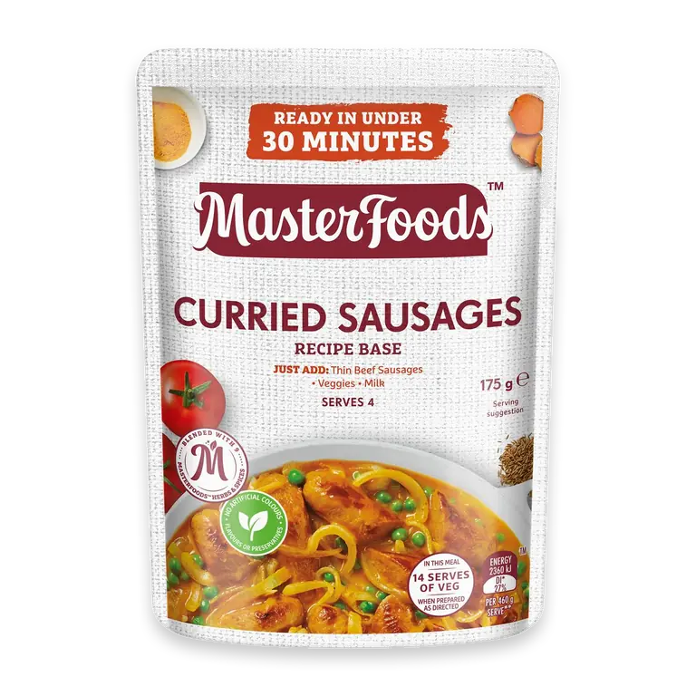 Curried Sausages Recipe Base