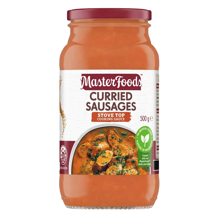 Curried Sausages Simmer Sauce