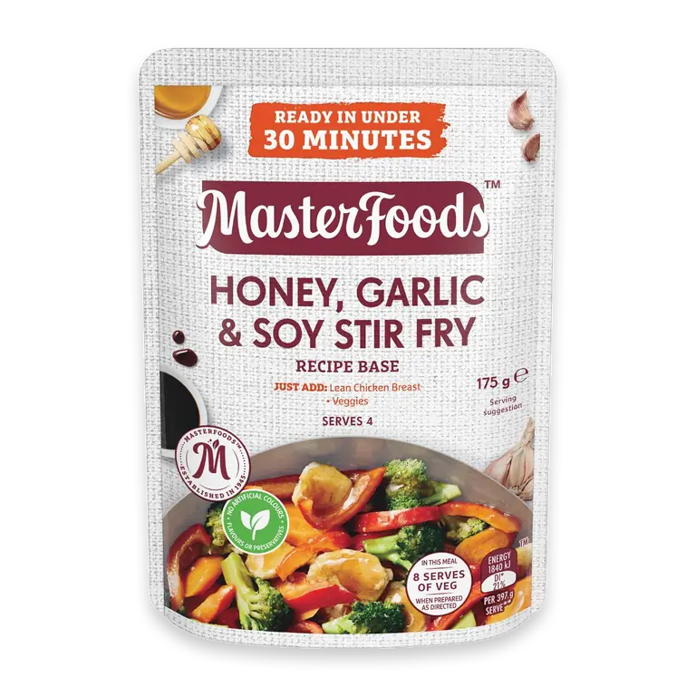 Honey Garlic & Soy Stir Fry Recipe Base