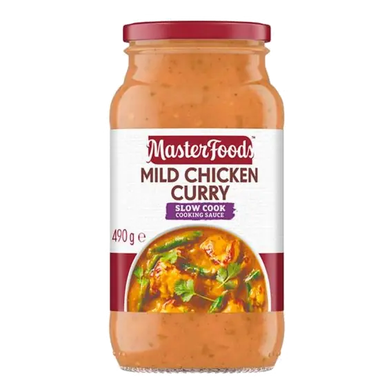 Mild Chicken Curry Slow Cook Simmer Sauce