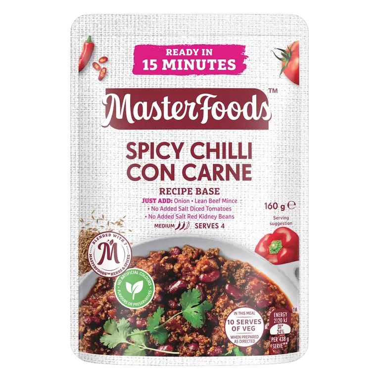 Recipe Base Spicy Chilli Con Carne