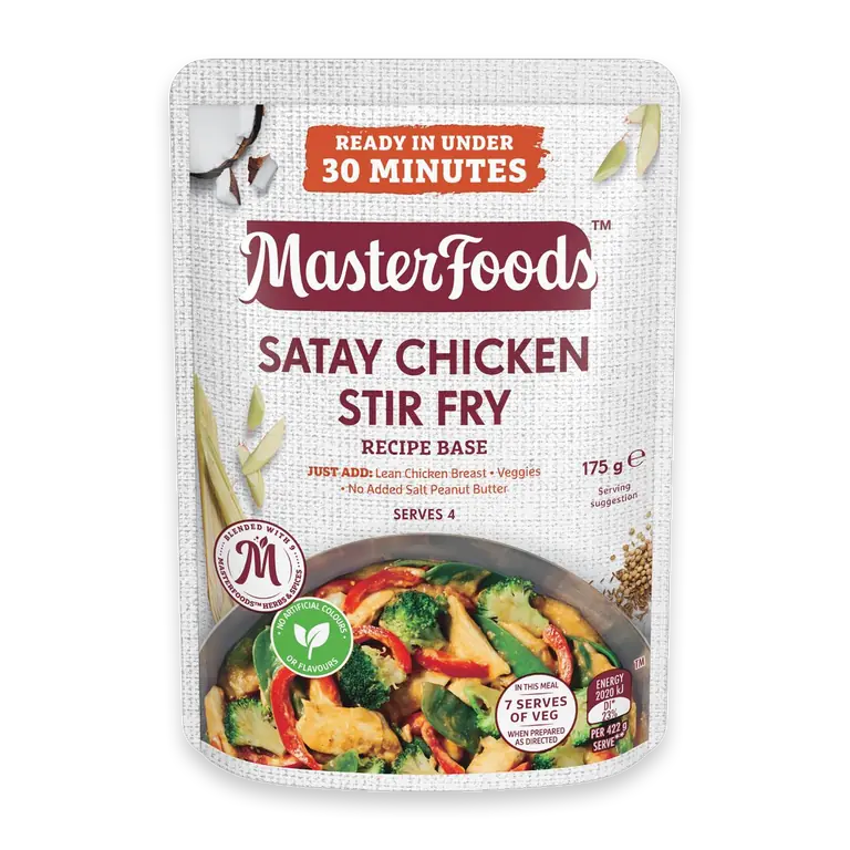 Satay Chicken Stir Fry Recipe Base