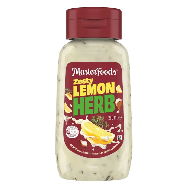 Sauce Zesty Lemon And Herb
