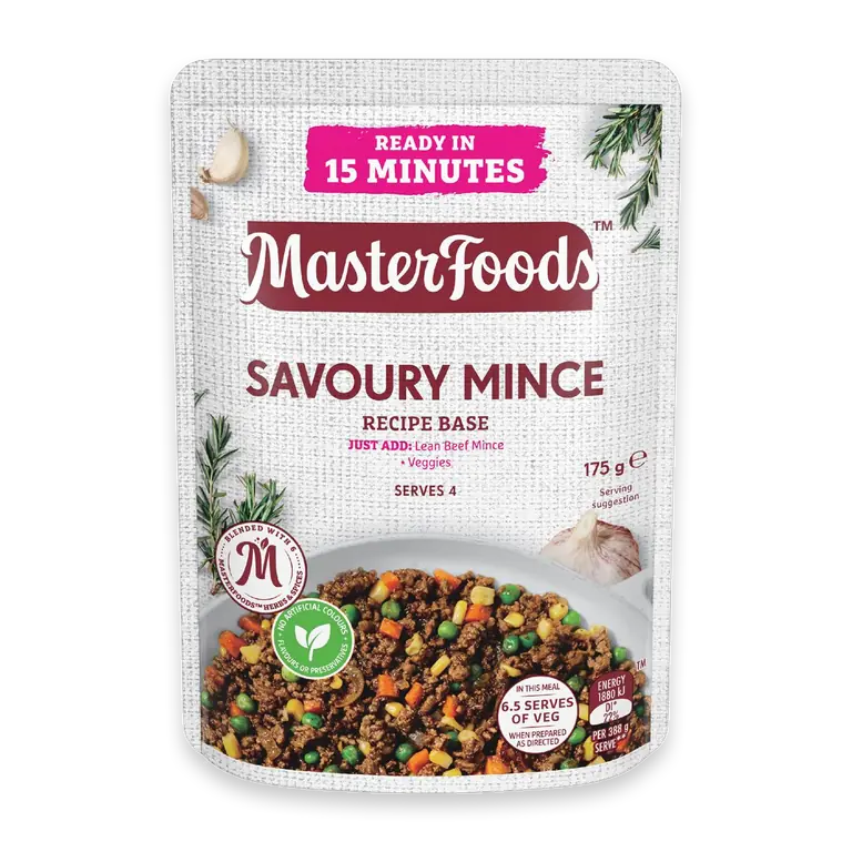 Savoury Mince Recipe Base