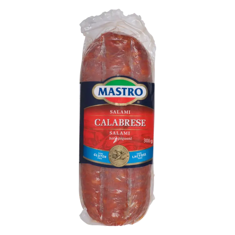 Gluten-Free Salami Calabrese Hot 300 g