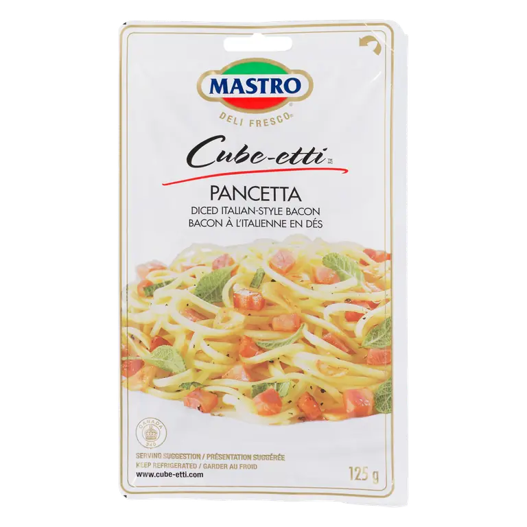 Diced Bacon Cube-etti Pancetta 125 g