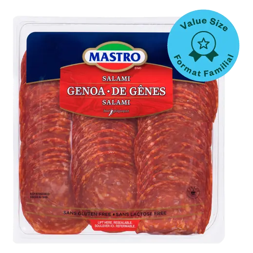 Genoa Salami Hot Value Size 375 g