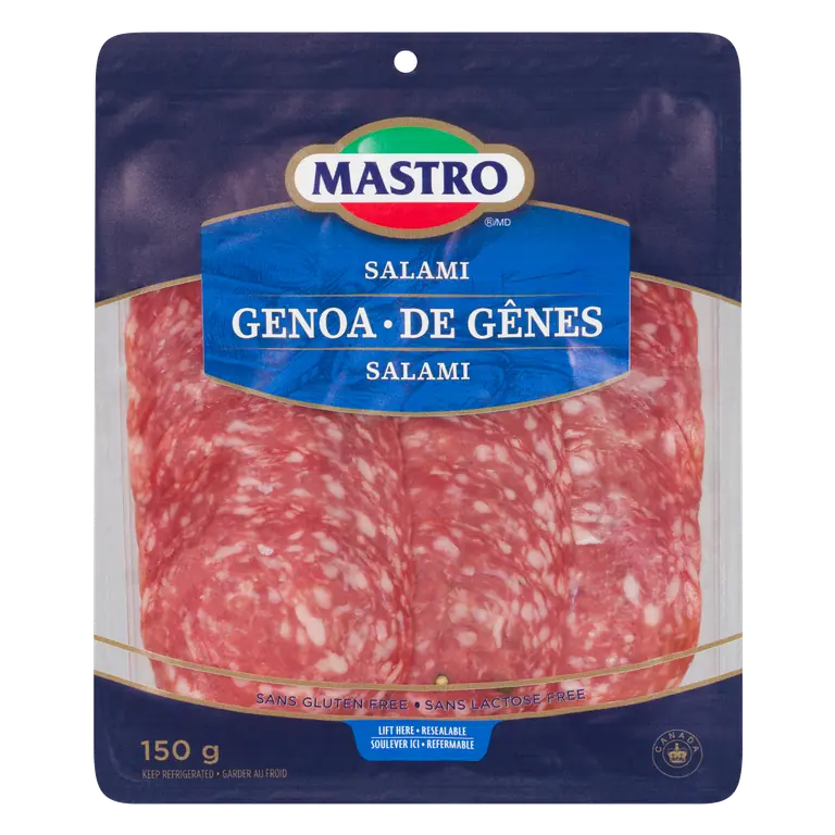 Genoa Sliced Meat Salami 150 g
