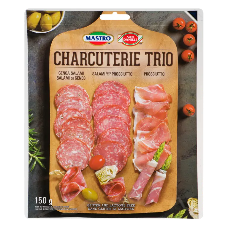 Mastro Charcuterie Trio Sliced Meat 150 g