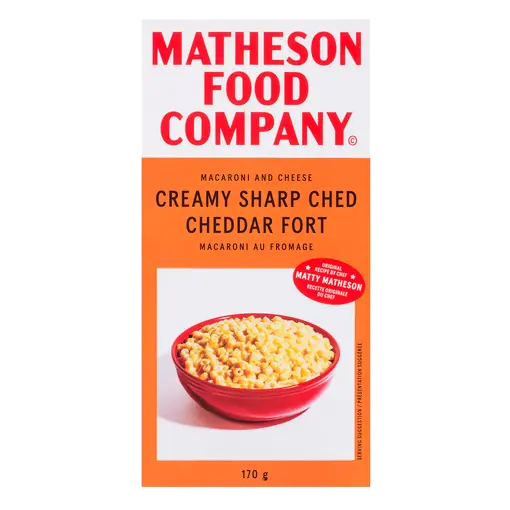 Matheson Food Macaroni & Cheese Creamy Sharp Ched 170 g