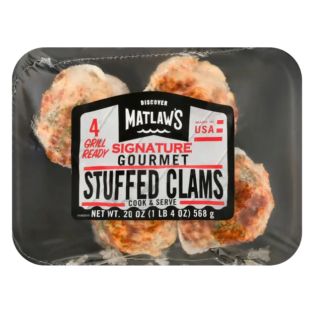 Signature Gourmet Stuffed Clams - 4 ct Frozen