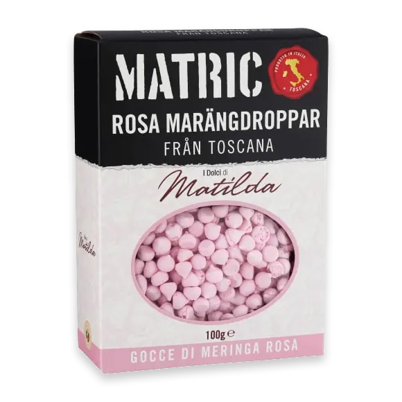 Marängdroppar Rosa