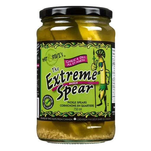 Pickle Spears The Extreme Garlic & Dill 750 ml