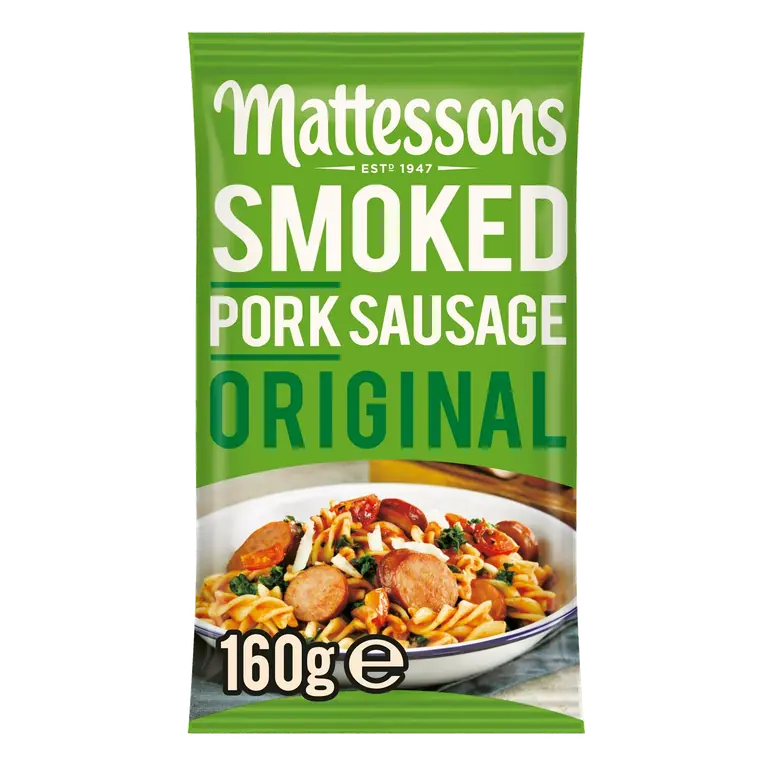Mattessons Smoked Pork Sausage Original 160g