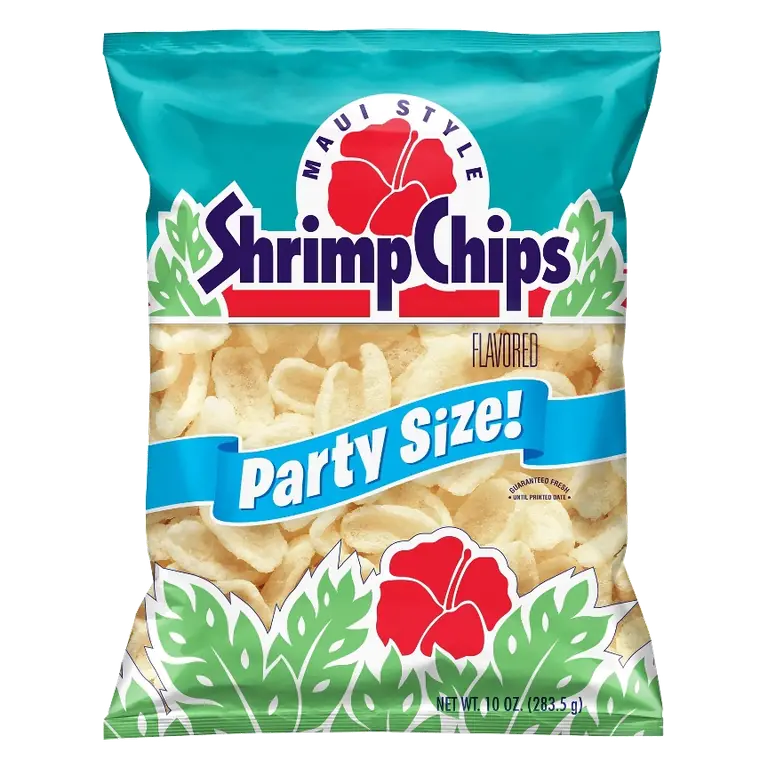 Maui Style Party Size Shrimp Chips, 10oz