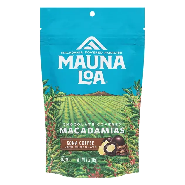 Chocolate Covered Kona Coffee Dark Chocolate Macadamias