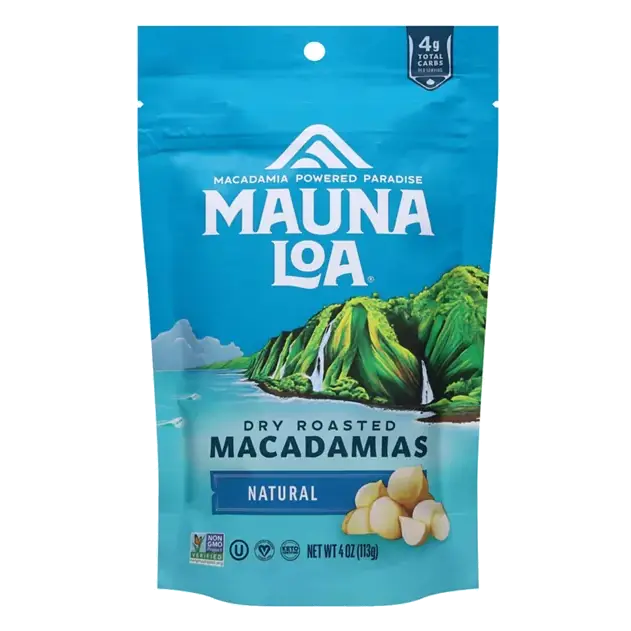 Dry Roasted Natural Macadamias
