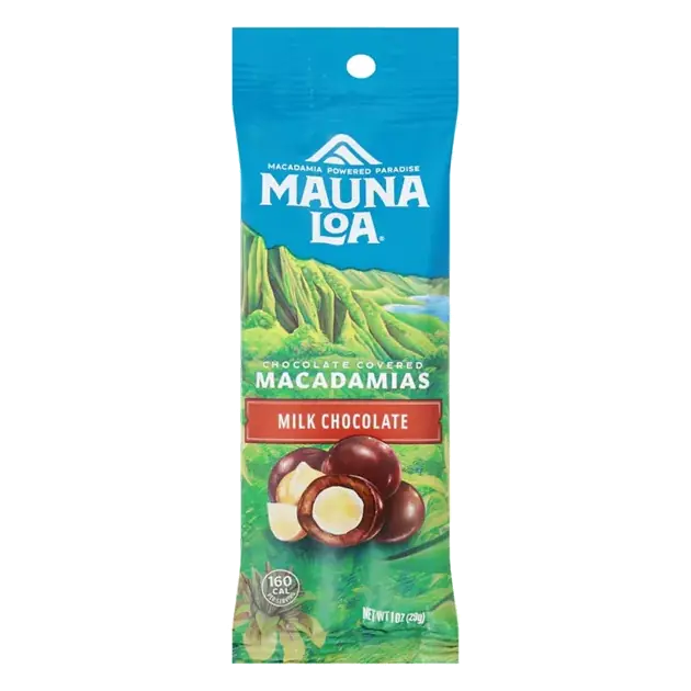 Macadamias, Chocolate Covered, Milk Chocolate