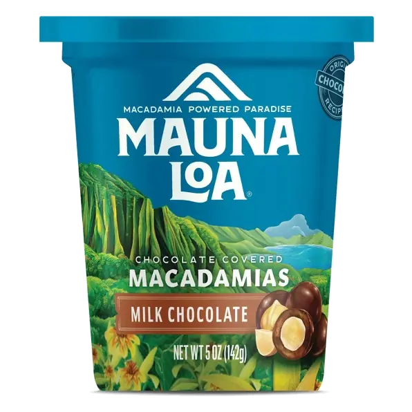 Mauna Loa Milk Chocolate Macadamia Nuts, 5oz