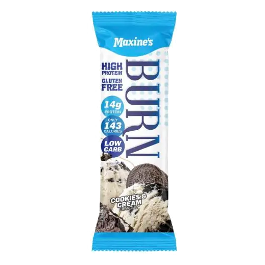 Burn High Protein Bar Cookies & Cream
