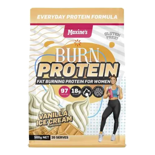 Burn Protein Vanilla Ice Cream