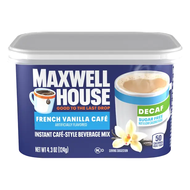 Decaf Sugar-Free French Vanilla Cafe-Style Beverage Mix